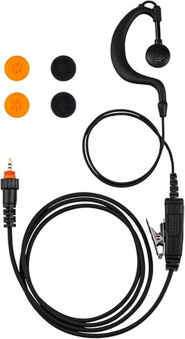 Radio Earpiece Compatible with M0torola CLP1010 CLP1040 CLP1060 Walkie Talkie with G Shape Headset (1 Pack) in Kuwait