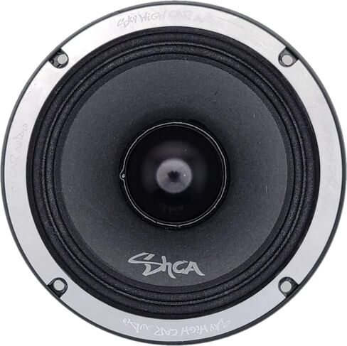 Sky High Car Audio SHCA MRB64 مكبر صوت متوسط ​​المدى مقاس 6.5 بوصة مع رصاصة 600 وات 4ohm (مفرد) in Kuwait