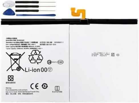 Civhomy EB-BX816ABY Battery Replacement for Galaxy Tab S9 Plus 12.4" X810 X816 X818 Series 3.85V,3500mAh in Kuwait