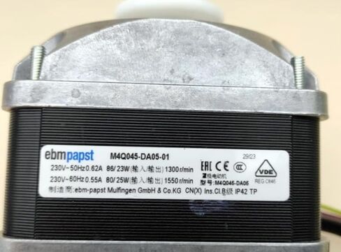 M4Q045-DA05-01 موتور M4Q045-DA05-01 230VAC 0.55A 86/23W مروحة محرك مكثف للفريزر in Kuwait