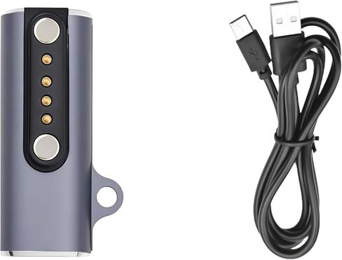 محول شاحن عالمي لسماعات الرأس ذات التوصيل العظمي، مغناطيسي 4 سنون، USB من النوع C إلى محول الشاحن + كابل USB C 100 سم لسماعات الرأس ذات التوصيل العظمي لواجهة الشحن ذات 4 سنون in Kuwait