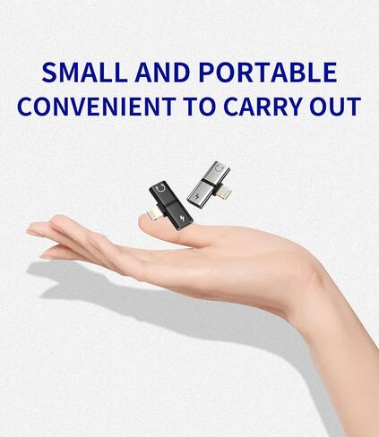Dual Lightning Charge Headphone Splitter for iPhone AUX Jack Dongle 2in1(2pack) Audio Charger Adapter MFI Certified 14 13 12 11 Pro Max 8Plus for iPad air Connector Cable Music Converter Cord in Kuwait