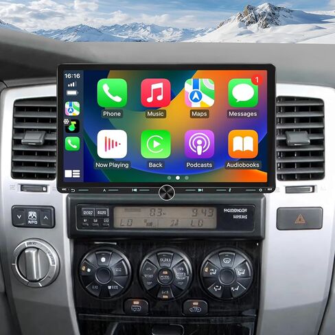 6+128G Car Radio for Toyota 4Runner 2010-2023 Radio Stereo Wireless Carplay Android Auto Upgraded 8Core 12.3 Inches QLED Screen Tesla Style Head Unit GPS Navigation Backup Camera in Kuwait