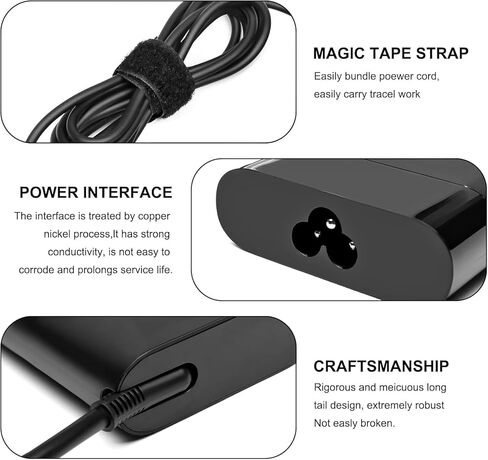 New 140W USB Type C Laptop Charger Compatible with HP OMEN Transcend 14 14-FB1047NR 14-FB0097NR 14-FB0013DX ZBook Ultra G1a G1ak G1as 14 Spectre X360 Spectre 2-in-1 14-FB0000 16-AA0000 TPN-LA29 in Kuwait