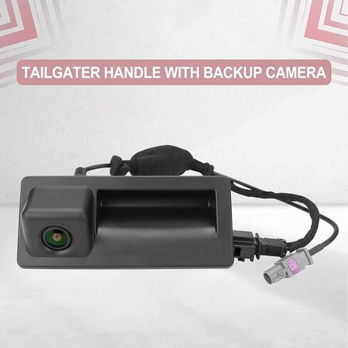 Backup Rear Camera Compatible with Audi A4 A5 S5 A6 A7 Allroad Q3 Q5 S4 RS5 Replaces 5N0827566AA in Kuwait