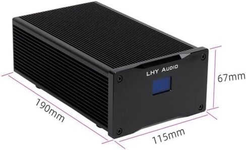 LHY مصدر الطاقة الخطي الصوتي: 12 فولت 50 وات PSU منخفض الضوضاء للغاية منظم لمضخم الصوت DAC Preamp مرشح CLC MOSFET تثبيت نظام الصوت HiFi المنزلي للاستخدام الصوتي (LPS50) in Kuwait