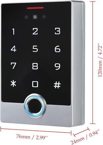 Smart Fingerprint Access Control System Kit with 600lbs Magnetic Lock, Tuya App Remote Control, Face Recognition, Fingerprint, Password & RFID ID Card Unlock in Saudi Arabia