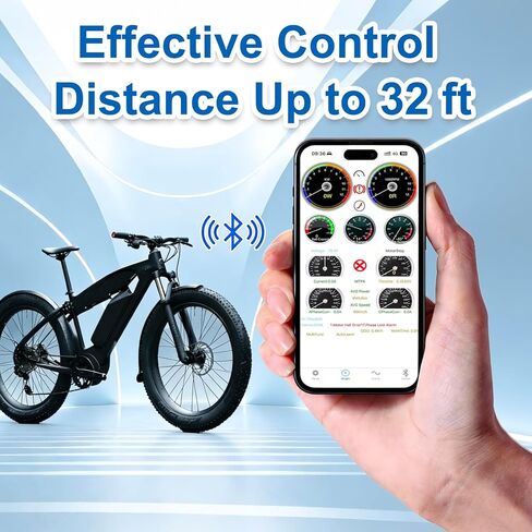 دونجل بلوتوث قابل للبرمجة لوحدة تحكم Fardriver E-Bike، USB 3.0 النوع A، محول ضبط لاسلكي بطول 32 قدمًا متوافق مع ND72360 (تم تصنيعه بعد يوليو 2022) in Kuwait