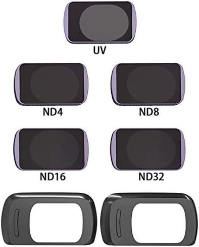 CYNOVA Mavic Mini Len Filters CPL UV ND4/PL ND8/PL ND16/PL ND32/PL Professional Neutral Density Filter for DJI Mavic Mini Accessories (ND UV 5Pcs Set) in Kuwait