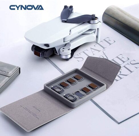 CYNOVA Mavic Mini Len Filters CPL UV ND4/PL ND8/PL ND16/PL ND32/PL Professional Neutral Density Filter for DJI Mavic Mini Accessories (ND UV 5Pcs Set) in Kuwait