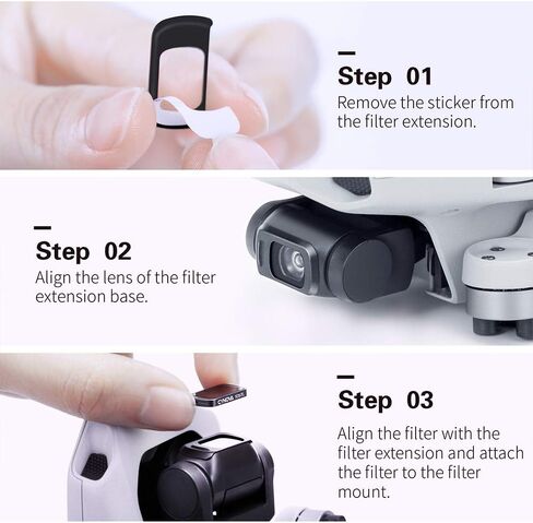 CYNOVA Mavic Mini Len Filters CPL UV ND4/PL ND8/PL ND16/PL ND32/PL Professional Neutral Density Filter for DJI Mavic Mini Accessories (ND UV 5Pcs Set) in Kuwait