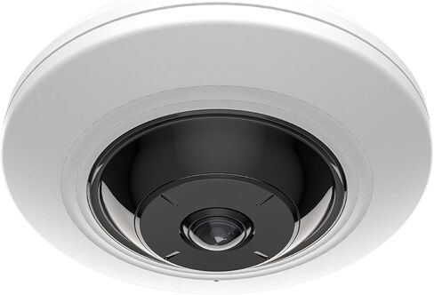 كاميرا Anpviz 5 ميجابكسل 360 درجة عين السمكة POE، كاميرا داخلية سلكية بانورامية مع صوت، اكتشاف بشري ذكي، عرض متعدد للشاشات، WDR، حامل السقف/الجدار/المكتب (متوافق فقط مع سلسلة H NVR) in Kuwait
