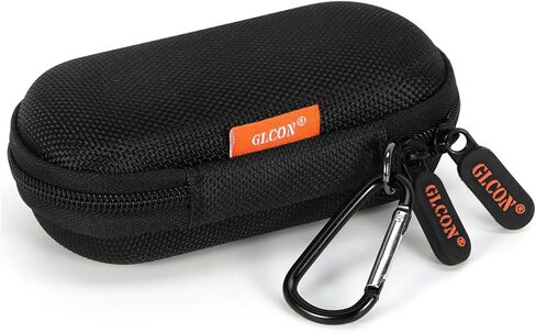 Red Mini Portable Case for Kardiamobile EKG Heart Monitor, Hearing Aids, In Ear Monitor - Small IEM Carrying Case Hard Earbud Pouch for Wired Earbuds, Earpods, Earplug, Keychain, Coin, Cable in Saudi Arabia