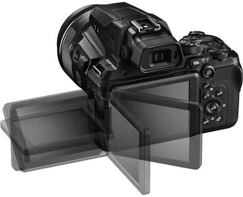 كاميرا Nikon COOLPIX P950 الرقمية مع عدسة تكبير بصري NIKKOR 83x، وبطاقة ذاكرة Transcend SD سعة 64 جيجابايت، وحامل ثلاثي القوائم، وحقيبة، ومنفاخ عدسة/منظف والمزيد (متجددة) in Kuwait