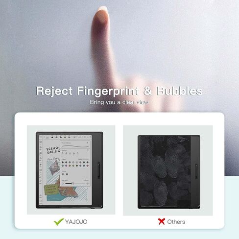 واقي شاشة لجهاز BOOX Go Color 7 Gen II/BOOX Onyx Go 7 E Ink، واقي شاشة غير لامع بتغطية كاملة من PET ممتاز مضاد للوهج لجهاز BOOX Go Color 7 Gen II/BOOX Onyx Go 7 E Ink Tablet الجديد تمامًا in Kuwait