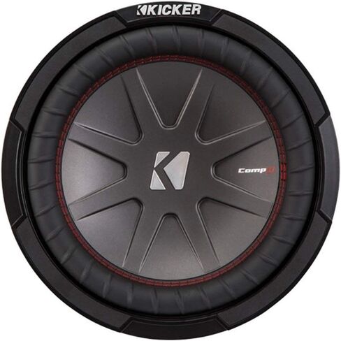 مضخم صوت Kicker CompR مقاس 8 بوصات 2 أوم (مجدد معتمد) in Kuwait