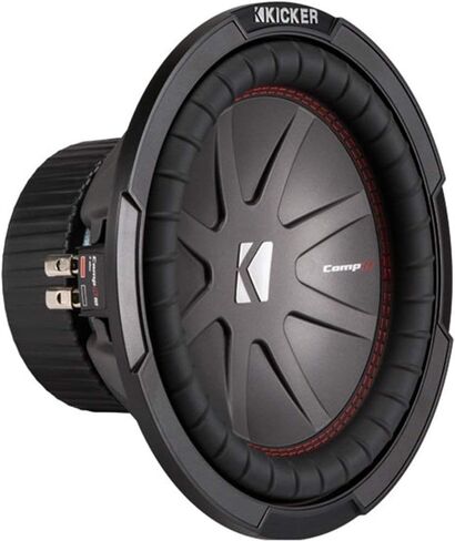 مضخم صوت Kicker CompR مقاس 8 بوصات 2 أوم (مجدد معتمد) in Kuwait
