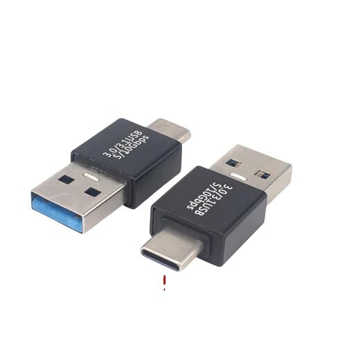 1Pcs Type-C USaB C Male to USaB3.0 Male Plug Adapter Cable Charging Data Sync USaB 3.1 Type Converter New 2026 Electronic & Accessories in Kuwait