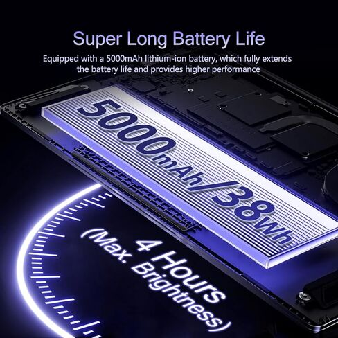 كمبيوتر محمول 2026، معالج Core i5-7Y54 مقاس 15.6 بوصة، كمبيوتر محمول Win 11 Pro، ذاكرة وصول عشوائي 16 جيجابايت، 1 تيرابايت SSD، شاشة 1920 × 1080 FHD 16:9، كمبيوتر محمول مع لوحة مفاتيح بإضاءة خلفية، أجهزة كمبيوتر محمولة للأعمال الطلابية in Kuwait