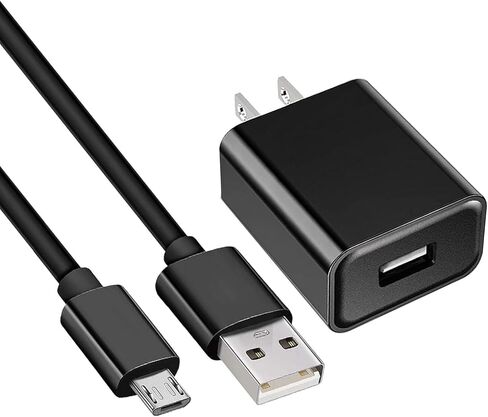 سلك شاحن Amazon Fire TV Stick بديل لـ Amazon TV Stick، Fire Tablet، متوافق مع Smasung Android Phone Micro USB Cable شاحن الجدار محول الطاقة in Kuwait