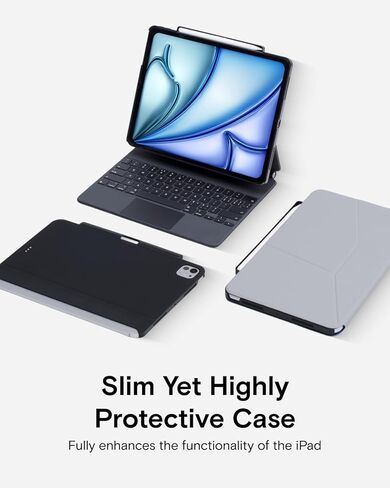 MOFT Snap Tablet Case for iPad Pro 11" (M5/M4) with Pencil Holder, Magic Keyboard Compatible, Slim Lightweight Magnetic Case, Connect to Versatile Snap Stands in Kuwait