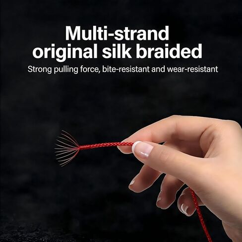 Super Strong 4-Strand PE Braided Fishing Line, Multifilament Anti-Abrasion Fishing Line, 12LB 25LB 40LB 80LB 100LB for Smooth Long Casting-500M-0.55MM in Kuwait