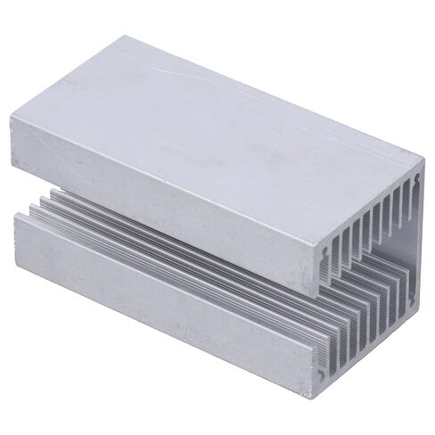 Uslot Transistor HighPower Tube Aluminum Heat Sink, 100x50x50mm Thermal Cooler Cooling, for Set Top Boxes, LED, Players, Routers in Kuwait