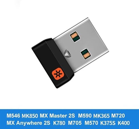 1 قطعة استقبال دونغل توحيد محول USB للوحة المفاتيح توصيل 6 جهاز ل M905 M325 M585 M705 K400 إدارة الجهاز in Kuwait