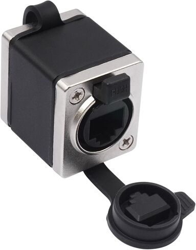 Aluminum Mixture RJ45 Panel Mount Clip Locking Defended Link for CAT5/5e/6 Ethernet Cable Extension in Saudi Arabia