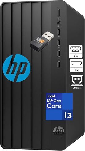 كمبيوتر HP Business Desktop Tower 290 G9| إنتل الجيل الثالث عشر رباعي النواة | 32 جيجابايت DDR4 | 1 تيرابايت اس اس دي | مكتب مدى الحياة 365 | محول واي فاي | الإعداد الكامل | لوحة المفاتيح متضمنة | ويندوز 11 هوم | 2026 برج برو in Kuwait