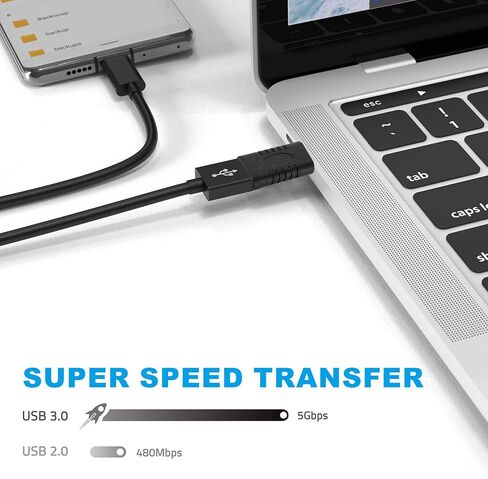 USB 3.1 Type C Female to Female USB-C Extension Connector Adapter for Laptop Converter for Tablet Phone in Kuwait