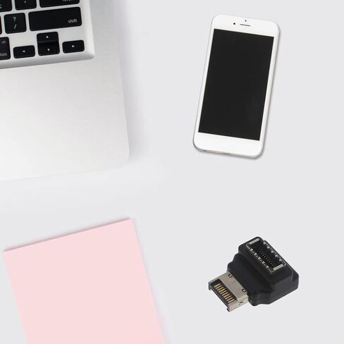 محول زاوية 90 درجة للكمبيوتر USB 3.1 Type-E أنثى إلى Type-E ذكر مضاد للأكسدة موصلات ومحولات الكمبيوتر in Kuwait