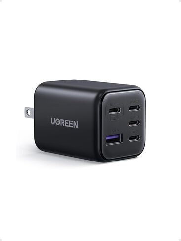 UGREEN 5-Port 45W USB C Charger Block, PD/PPS/QC 45 Watt Fast Charging, GaN Charger with 4 USB C Port for iPhone 17/16/15, Galaxy S26/S25/S24/S23, Pixel 10/9/8, iPad, MacBook Neo/Air and More in Kuwait