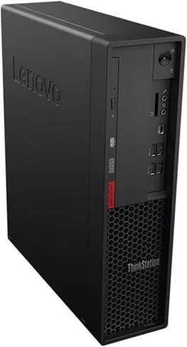 Lenovo ThinkStation P330 SFF Workstation Desktop, 8th Gen Intel Core i5-8500 Up to 4.1GHz, 8GB DDR4 RAM, 256GB SSD, USB WiFi & Bluetooth, HDMI DP, Windows 11 Pro, Keyboard & Mouse Included (Renewed) in Kuwait
