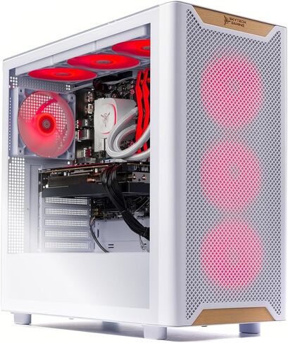كمبيوتر سطح المكتب Skytech Gaming Chronos 3، Intel i7 14700KF 3.4 جيجا هرتز (5.5 جيجا هرتز Turbo)، NVIDIA RTX 5070 Ti 16 جيجا، 1 تيرابايت NVMe SSD، 32 جيجا DDR5 RAM 6000 RGB، 850 وات Gold ATX 3 PSU، 360 مم ARGB AIO، واي فاي، ويندوز 11 in Kuwait