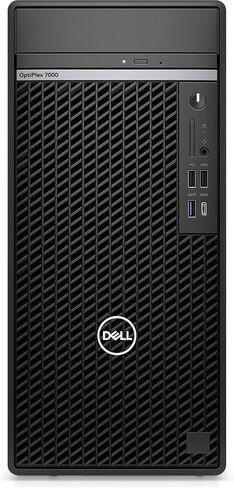 كمبيوتر سطح المكتب Dell OptiPlex 7000 Micro Tower، Core i5-12600 3.3 جيجا هرتز، حتى 4.8 جيجا هرتز، ذاكرة وصول عشوائي 16 جيجا، 512 جيجا SSD، ماوس، لوحة مفاتيح، USB WiFi+BT، Windows 11 Pro (متجدد) in Kuwait