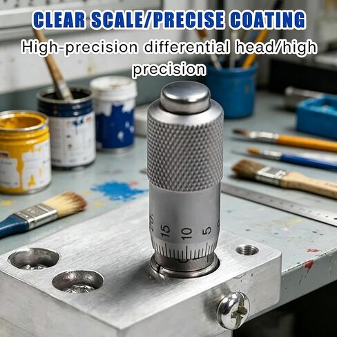 Adjustable Film Applicator Coater, Micrometer Wet Film Preparation Device, Precise Film Coating, 0-3500μm Adjustable, Clear Scale, for Research Industries in Kuwait
