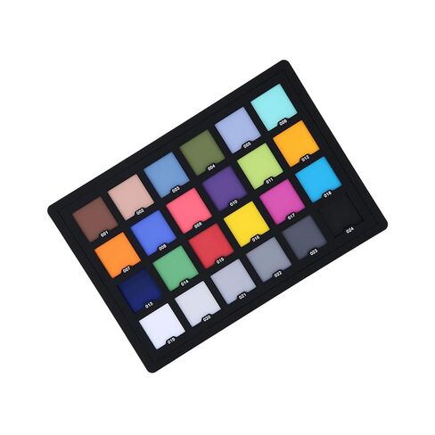 Bewinner Digital White Balance Tool 5.7x4.1in | 24 Color Chart for Photography Video Colour Correction Camera Card in Kuwait
