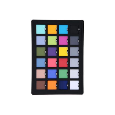 Bewinner Digital White Balance Tool 5.7x4.1in | 24 Color Chart for Photography Video Colour Correction Camera Card in Kuwait