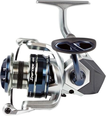 Okuma Safyre High Speed Spinning Reel for Freshwater & Inshore Fishing – Sealed IPX-3 Body, Carbonite Multi-Disc Drag, 8BB, HDG+ High-Density Gearing, SF-3000HA in Kuwait