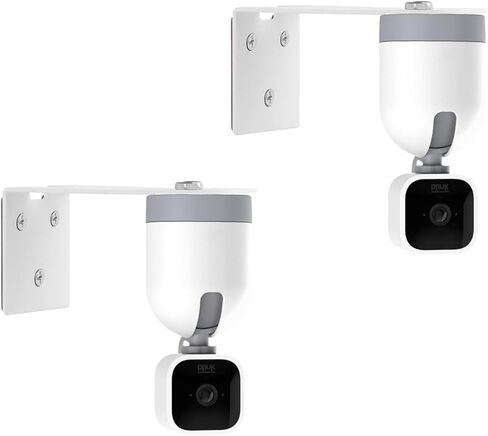قطعتان من أدوات التثبيت على الحائط متوافقة مع كاميرا Blink Mini ذات الإمالة، وتوفر رؤية أفضل، وسهلة التركيب (غير متضمنة الكاميرا) in Kuwait