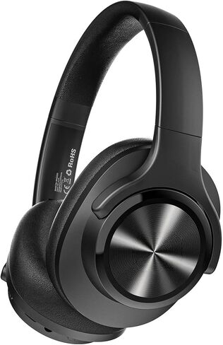 Oraolo Mission 200 Bluetooth Headphones, Wireless Over-Ear Bluetooth with 3 EQ Modes,60H Playtime,Low Latency HiFi Stereo Foldable Lightweight Headset,Deep Bass for Home Office Cellphone PC Ect,Black in Kuwait