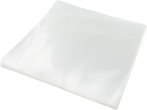 50Pcs Record Sleeves Plastic Resealable Non Adhesive Outer Cover for 12in 1L40 or Smaller Practical Record SleevesPlastic SleevesResealable SleevesPlastic Outer in Kuwait