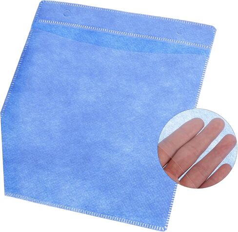 Cabilock 200pcs Plastic CD DVD Sleeves Storage Bags 12cm Portable Pp Media Keeper Sleeves for Car and Home Use Random Color in Kuwait