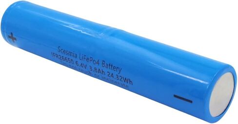 Battery Replacement Compatible with Mag-lite ML150LR ML150LRX,ML150LR-1019,ML150LR-A2155 ILIF-3006526 6.4V/3800mAh in Kuwait