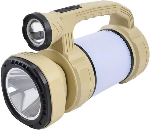 Rechargeable LED Lantern, Camping Essentials, 800LM, Hanging Solar Charging，9 Light Modes, IPX6 Waterproof, Lantern Flashlight for Hurricane Emergency, Hiking, Home and More, USB Cable Included in Kuwait