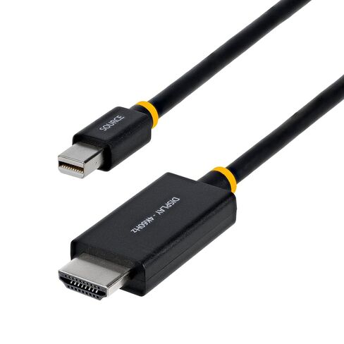 StarTech 6ft (1.8m) Mini DisplayPort to HDMI Adapter Cable, 4K 60Hz with HBR3/HDCP 2.3/DPCP, MDP to HDMI 2.0 Cable, Active Video Converter in Kuwait