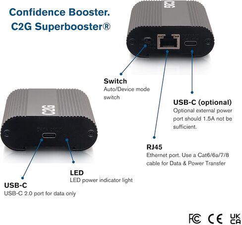 C2G Superbooster® USB Camera Extender Over Cat Box to Box Kit in Kuwait