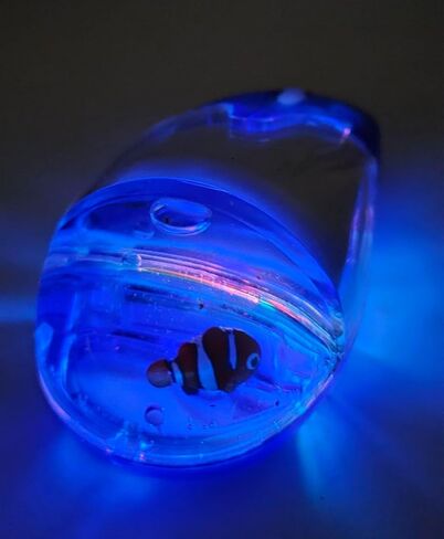 Clown Fish Aqua Mouse RGB - ماوس بلوتوث لاسلكي وماوس USB، قابل لإعادة الشحن، مصابيح LED، Frutiger Aero Aesthetic in Kuwait