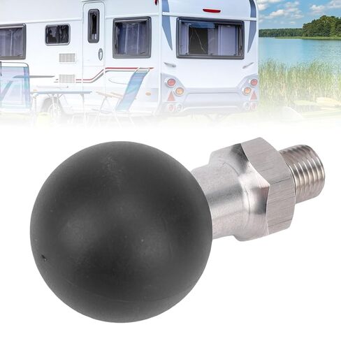 Zerodis Ball Head Mount 1.5 Inch Rubber Ball Head for Enhanced Stability 360 Rotation with Connecting Rod and Base Travel Personal Care in Kuwait